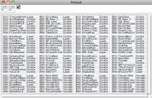 Program List